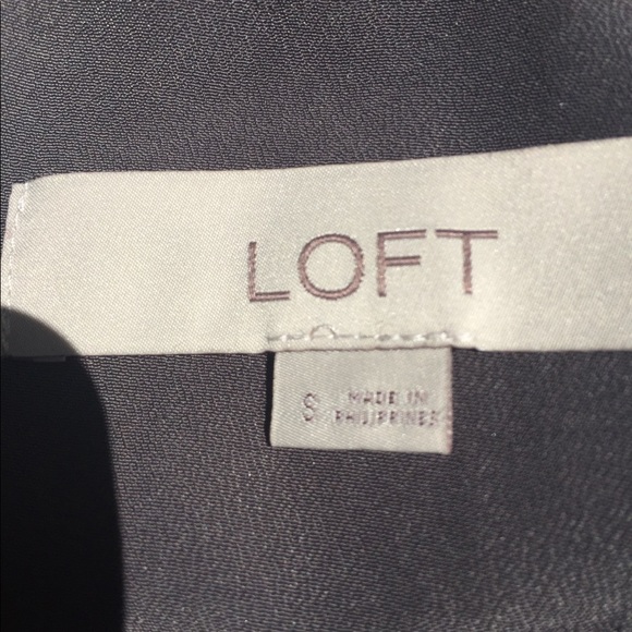 Loft burnt velvet black floral tunic vintage lavender floral shift dressHP 25 - Picture 15 of 16